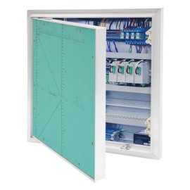 COFECO Access Panel, 20 x 20 Inch Aluminum Alloy Access Door, Service Shaft Door - Drywall, Wall, Electrical, Plumbing Inspection Service Door, 135° Opening Angle Bathroom Services Access Hole Cover