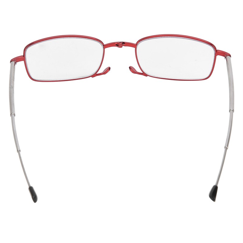 Blue Light Blocking Reading Glasses Fashionable Folding Multifocal Presbyopic Glasses(+200