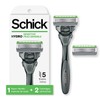 Schick Hydro Sense Sensitive Razors for Men with Shock Absorbent