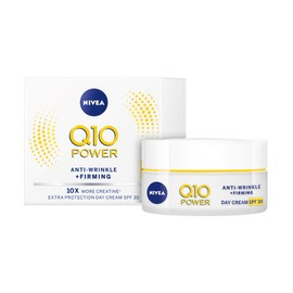 NIVEA Q10 Power Anti-Wrinkle + Firming Age Spot Day Cream SPF30 (50ml), Anti-Ageing Face Cream with Creatine & Q10, Reduces the Appearance of Wrinkles
