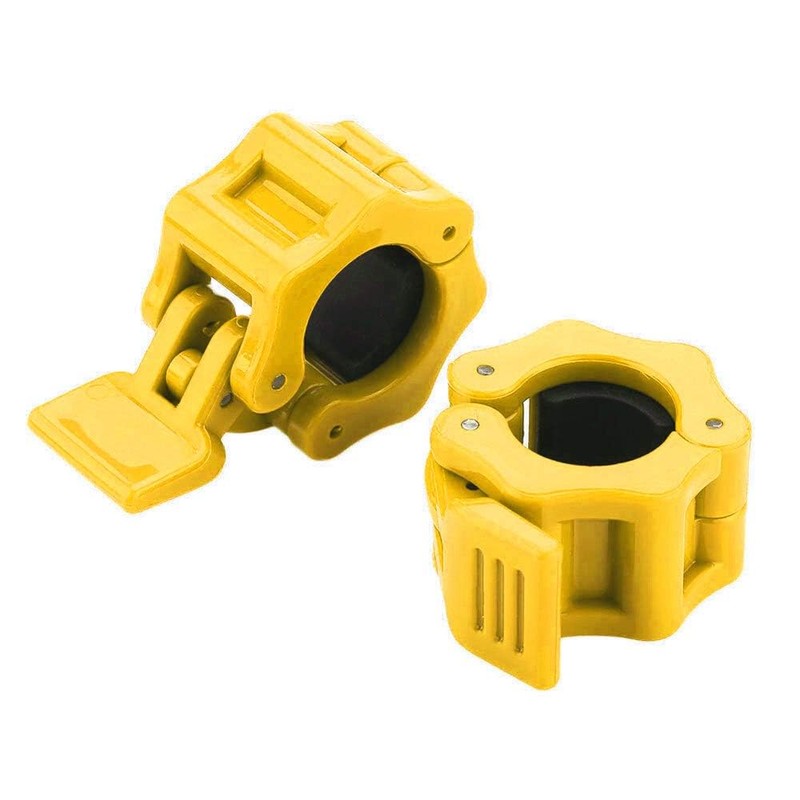 TnP Rubber Barbell Collars – Locking 1" Stanadard Size Weight