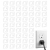 MILAKE Loose Outlet Plug Fix Secure Kit for Wobbly Wall
