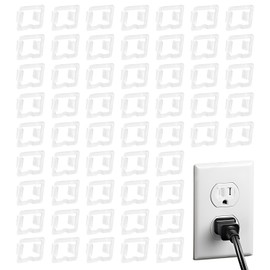 MILAKE Loose Outlet Plug Fix Secure Kit for Wobbly Wall Sockets, Universal 110V Receptacle Outlet Tightener Insert Accessories for Homeowner Renter Professional Use (55)