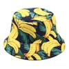 Joylife Fruit Print Bucket Hat Banana Pattern Fisherman Hats Summer