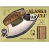Alaskan Ulu, Inupiat Style with Polar Bear Etched Handle, 6"