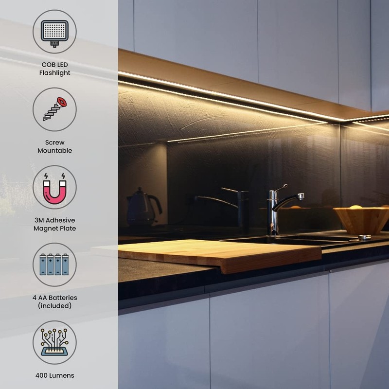 Go Green Power Single-SWLTXL LED Switch Light XL-White