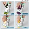 Rainspire Professional Box Grater, Cheese Grater Box for Kitchen Stainless