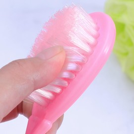 HEALLILY Baby Brush and Comb Set for Newborns and Toddlers Rounded Teeth Massage Comb and Soft Brush Anti-Static Baby Hair Washing for Gentle Scalp Care and Hair Grooming