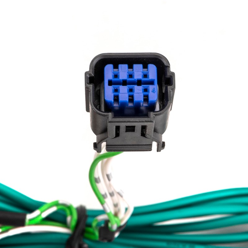 WeiSen 4-Pin Trailer Wiring Harness with Plug & Play Connector