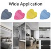 Rubber Door Wedge, Cute Heart Shape Door Stopper Doorstop with