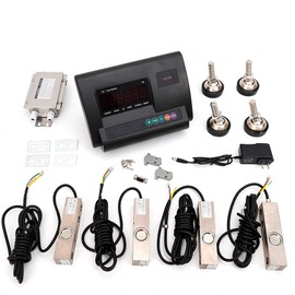 NATICRISI 2.5T Livestock Scale High Precision Indicator,High Precision Livestock Scale Kit Suitable for Electronic Platform Scale for Cattle Pigs Sheep