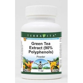 Green Tea Extract (90% Polyphenols) Powder (1 oz, ZIN: 514373)