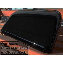 QAA is Compatible with 2015-2020 Ford F-150, 2017-2022 Ford F-250 & F-350 Super Duty 12 Piece Gloss Black ABS Plastic Door Handle Cover Kit, Includes Key DH55310B