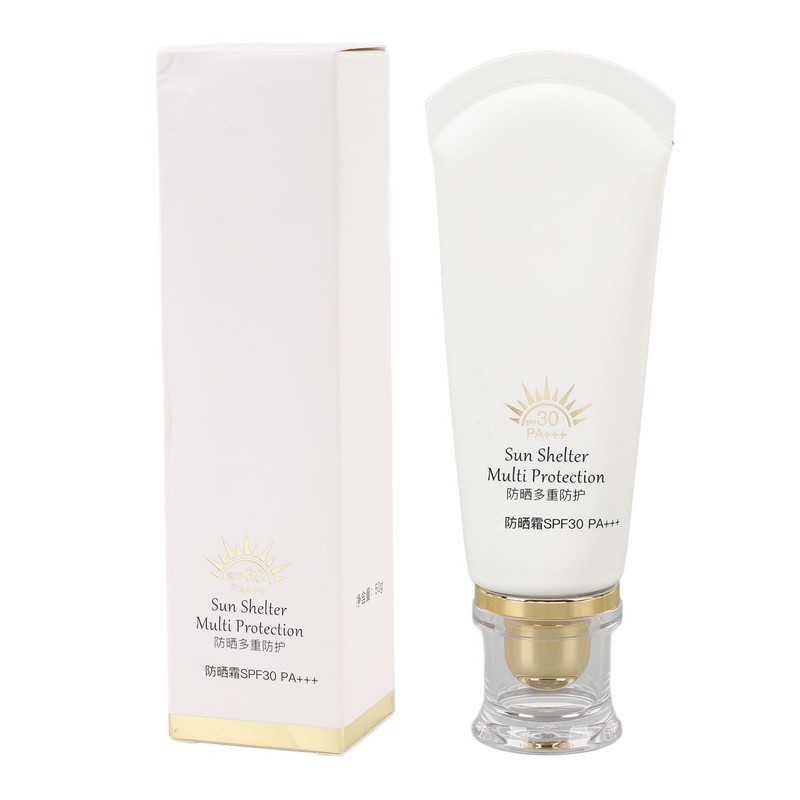 50g Sunscreen SPF 30 PA+++ Facial Sunblock Waterproof Ultraviolet Isolation