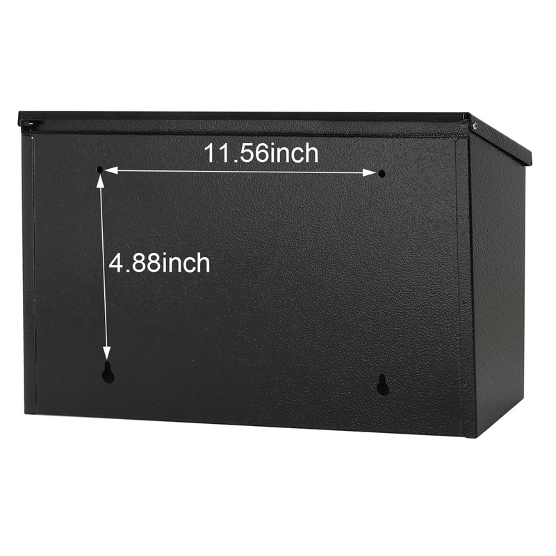 Wall-Mount Mailbox for Outside,Large Capacity Mail Box Waterproof and Rust-Resistant,