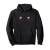Coquette Bows with cherries Cute Coquette girl clothes Pullover Hoodie
