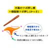 Set of 2 Orange: Ocarina-type Press Point (Cassa) + Wooden