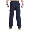 DOWMQ Mens Hiking Cargo Pants with 8 Pockets Elastic Waist