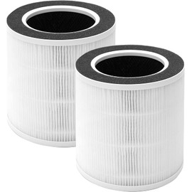 Lhari VK-6067B Filter Compatible with Vremi Air Purifier and HOKEKI VK-6067B Air Purifier, 3-in-1 H13 Grade True HEPA Filter, 2-Pack