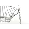 Premier Housewares 509653 3-Tier Chrome Hanging Baskets, 28 x 71