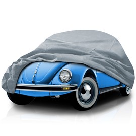 USCarCover 5 Layer Cover for Volkswagen Beetle Type 1 1938–1955 2-Door All Weather Protection Custom-fit Waterproof Premium Quality Cotton Lining