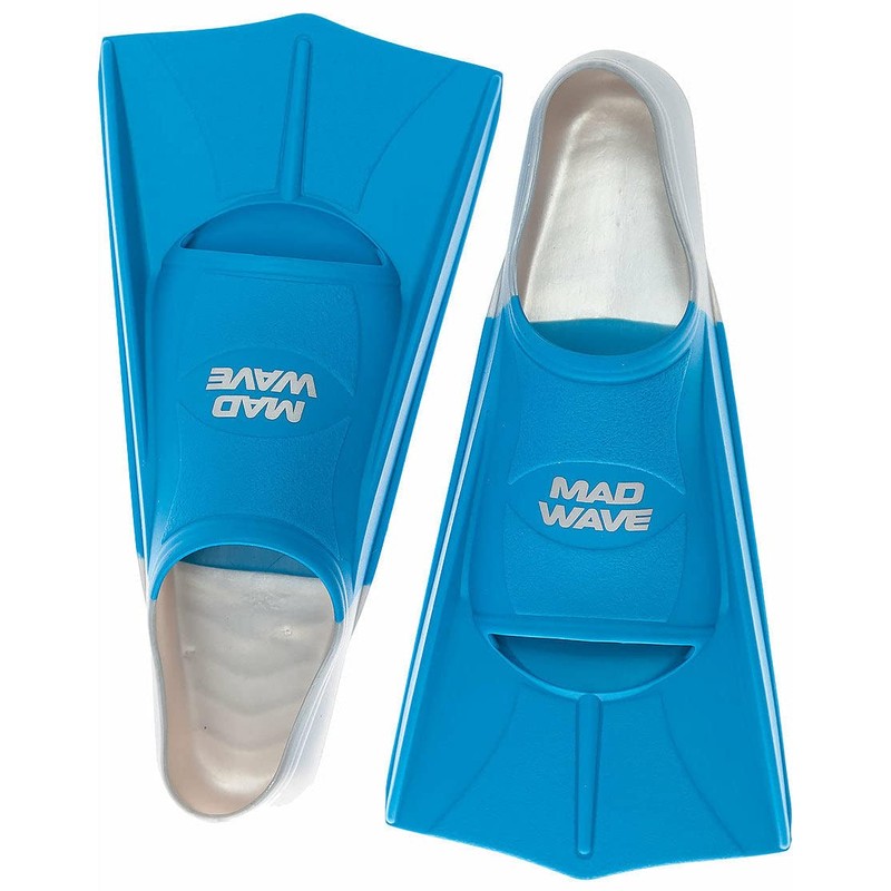 Mad Wave Training Fins - Blue 33-34