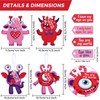 Sumind Valentine's Day Craft Kits for Kids, DIY Craft Ornament
