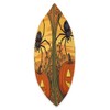 Art Nouveau Spiders in A Jack O Lantern Field Throw