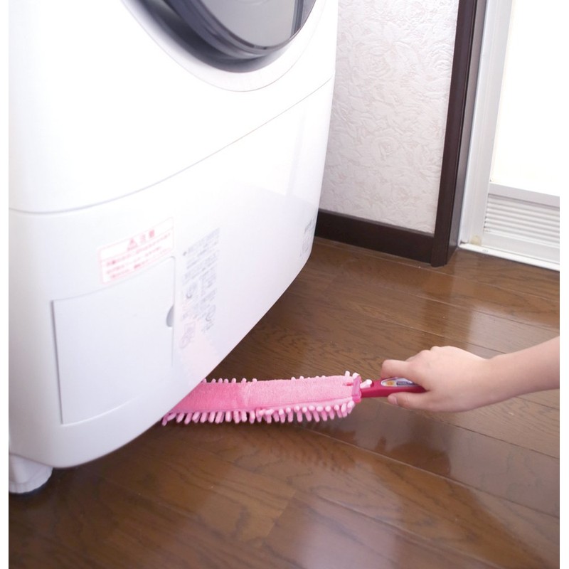 MI Creations Microfiber Mop Made in Japan (Pink, 3-Way)