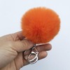 Sqzrpomddy Keychain Keyring Cute Fluffy Key Ring Bag Hanging Decoration