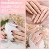 AOOWU Sandwich Dual Nail Forms, 180 Pcs Gel Nail Tip