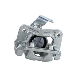 AutoShack Rear Drilled and Slotted Brake Rotors Black and Calipers Replacement for 2008 2009 2010 2011 2012 Honda Accord 2009-2012 2013 2014 Acura TSX 2.4L 3.5L V6 FWD PR41481LR-BC30298