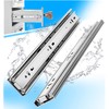 YENUO Stainless Steel Full Extension Drawer Slides Side Mount 10