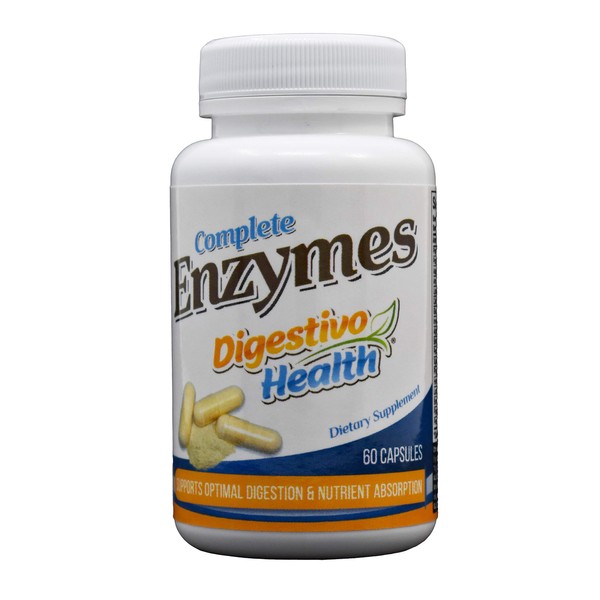 Complete Enzymes. Supports Optimal Digestion and Nutrient Absorption.