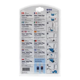Toiee Toilet Plug Blocks Water Traps So The Toilet Bowl Can Be Filled With Hot Water And A Toiee Descaling Product
