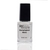 3 x 5 ml stamping varnish, white, black, silver nail