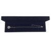DesignSter Hollow Sapphire Blue Velvet Necklace Box - Long Chain