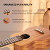 TOM 21-Inch Sapele Soprano Ukulele – Budget-Friendly Starter Kit for
