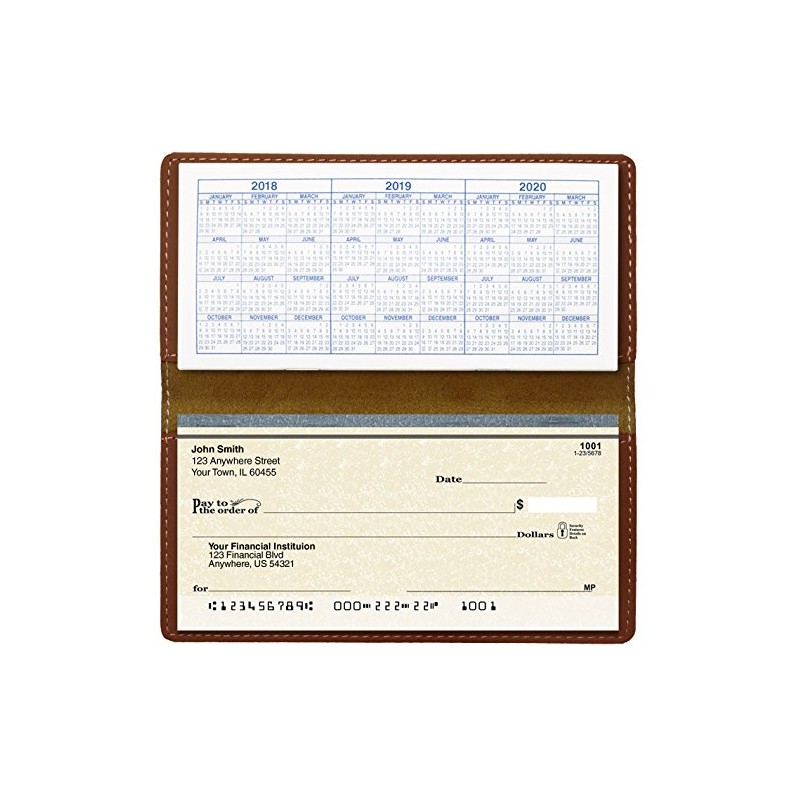 Soaring Eagle Laser Engraved Leatherette Checkbook Cover