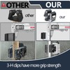 3-H 6 Pack Mop and Broom Holder Big Size Hanging