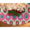 ReMod Mid Century Modern Christmas Tree Skirt Geometric MCM Retro