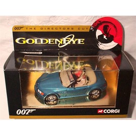 Corgi james bond 007 the diretors cut B.M.W Z3 blue car 1.36 scale diecast model