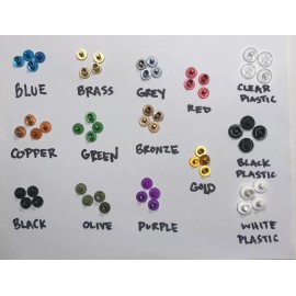 *COLORED* JT Proflex Hardware screws mask frame ears bottom PICK YOUR COLOR!
