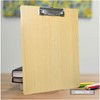 MIDHILL® A4 Clipboard, Strong Hard Wooden Board with Sturdy Spring