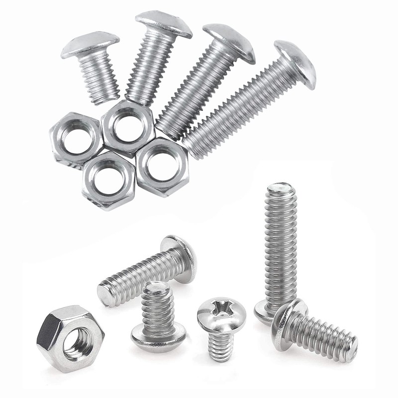 Round Head Machine Screw Cross Hole Phillips Screw Pan Head