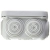 Legrand LEG94516 Square Junction Box Clip-On Fastening Grey 65 x