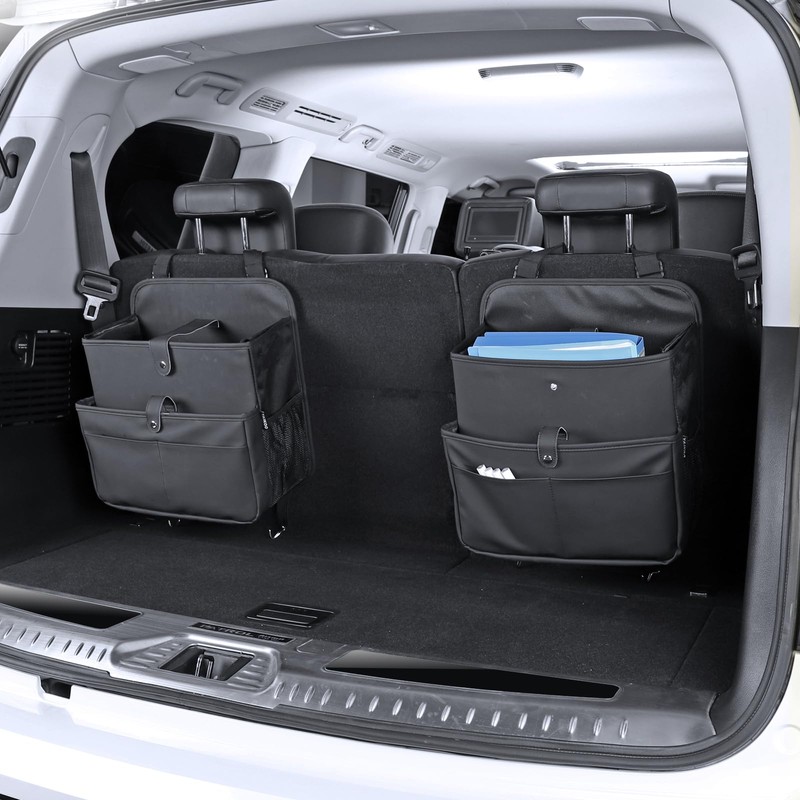 TAIKOO Car Seat Organizer，Universal Fit for Front & Back Seats-Hanging