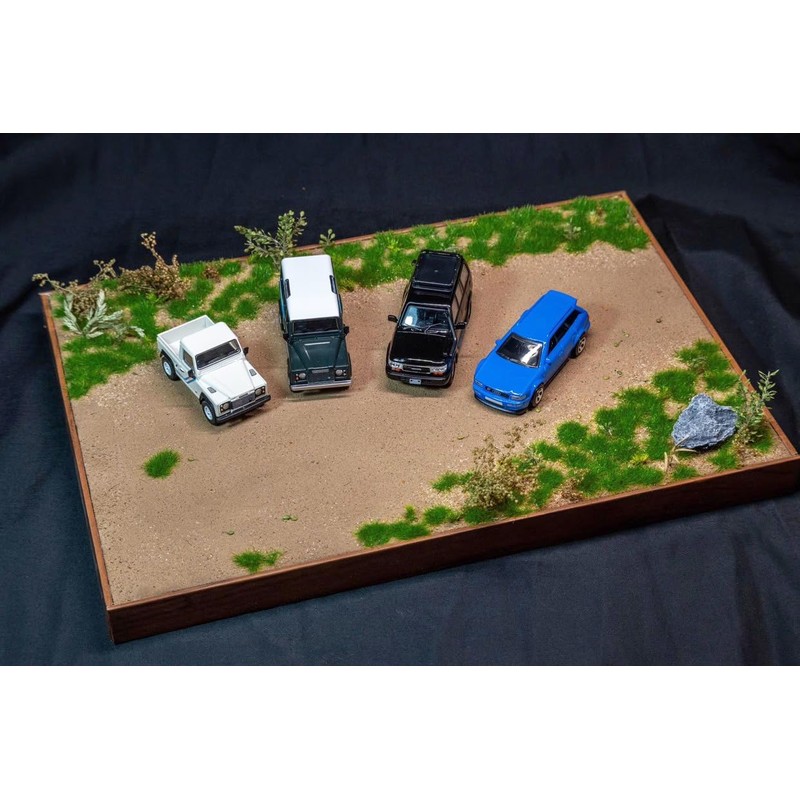 Model Grass, Summer Grass, Diorama, Scene Collection, Glass Model, Buildings,
