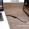 PEA 2-Pack 3.5mm to RCA Stereo Audio Cable Adapter,3.5mm Female