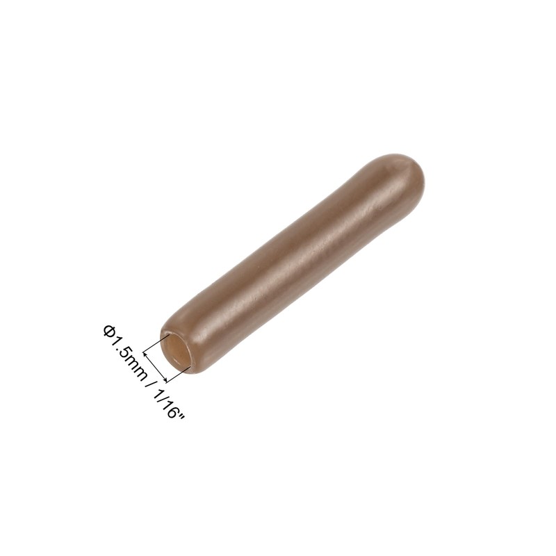 QUARKZMAN Pack of 15 Rubber Caps 1.5 mm ID Rubber